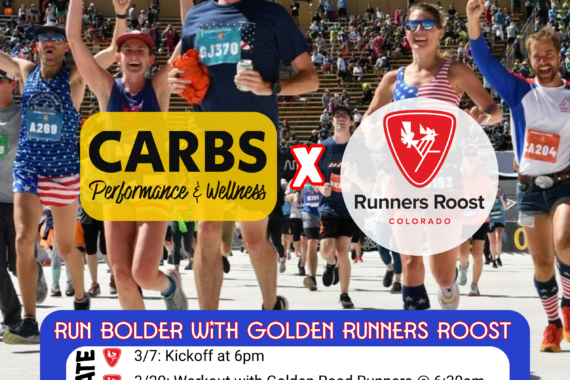 Golden’s Bolder Boulder Training Series – Recovery & Mobility with Carbs